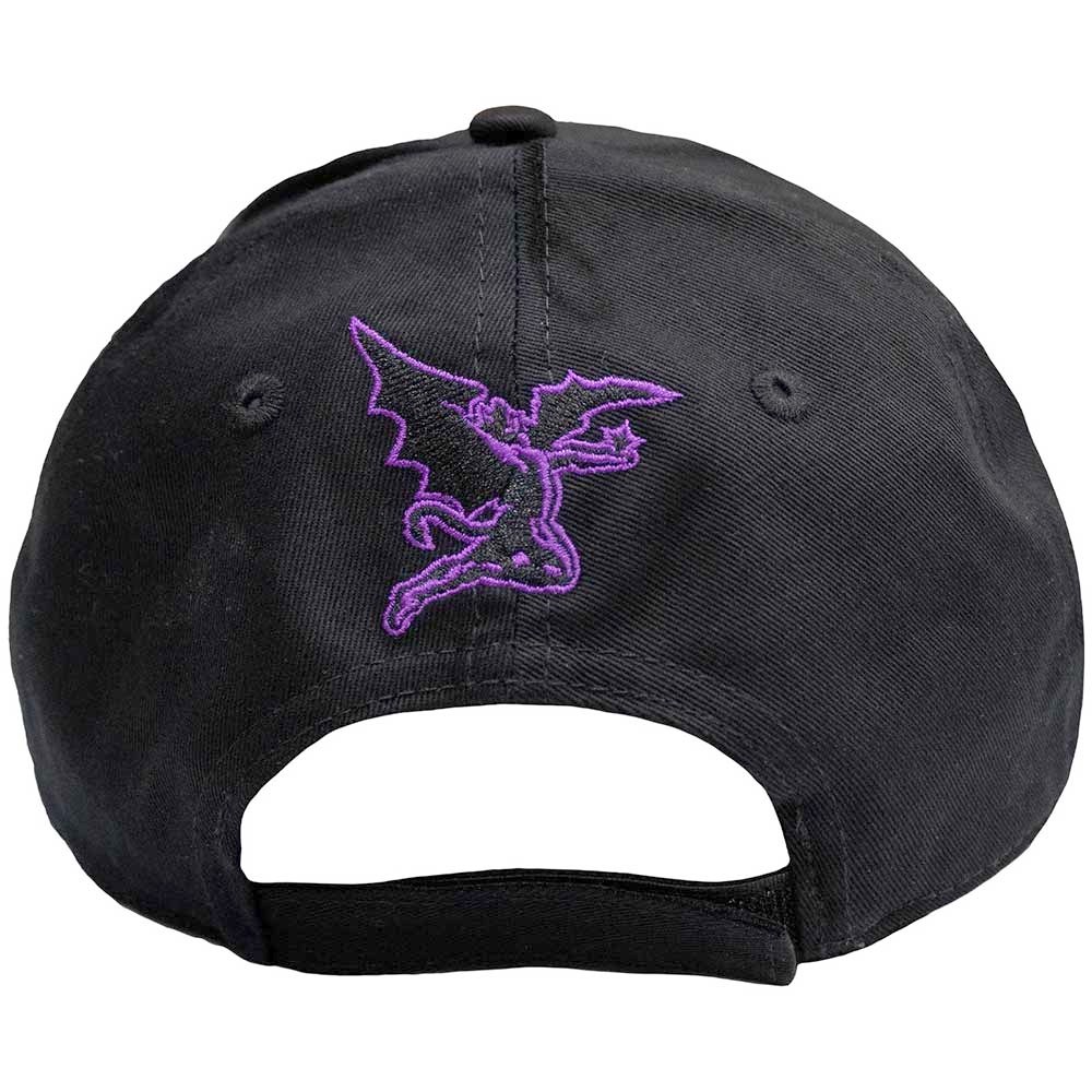 Black Sabbath - Demon & Logo Baseball pet - Zwart